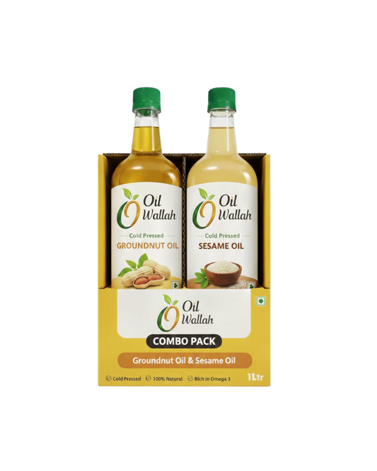 Sesame & Groundnut Oil Combo | Oilwallah